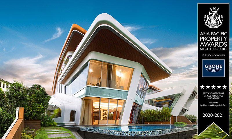 Mercurio Design Lab, a Five Star Awardee in the Asia Pacific Property Awards