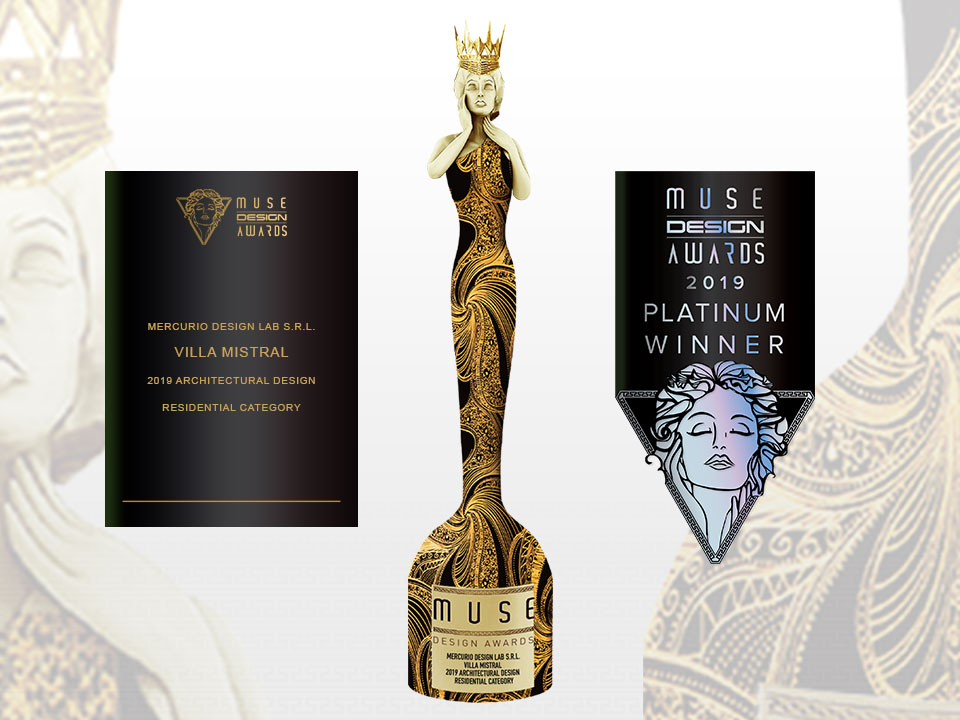 Villa Mistral Wins Platinum for 2019 Muse Creative Award