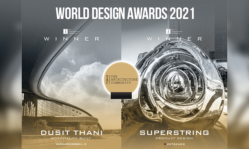 Mercurio Design Lab and Metakaos, 2022 World Design Awards Winners