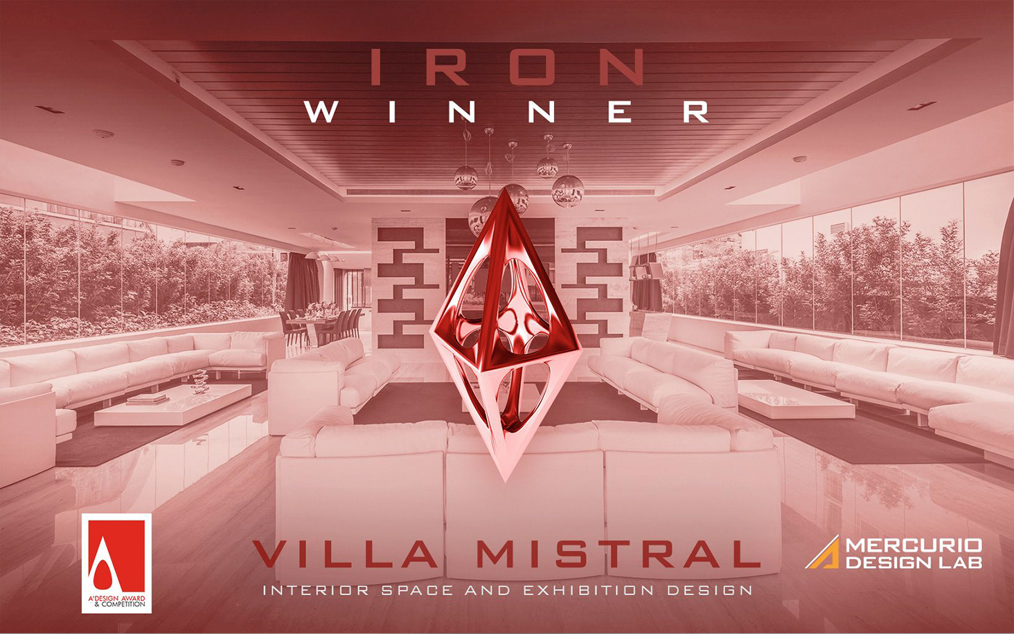 Villa Mistral Receives Honor in A’ Design Award and Competition